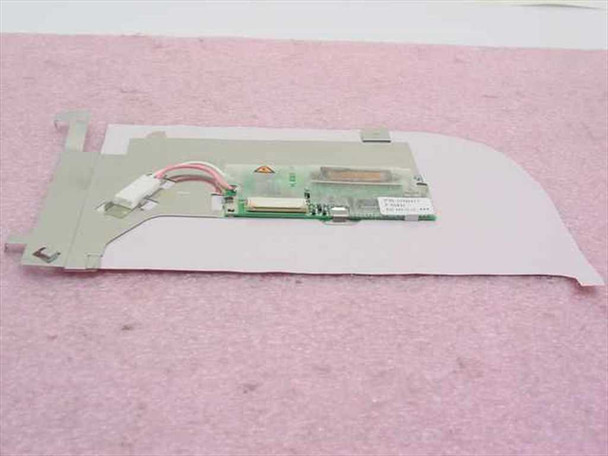 Dell 07N2477 Inspiron 5100 LCD inverter board mounted on metal backing plate – full assembly top view