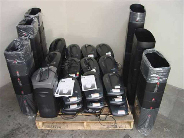 Royal RS10 RS10 Paper Shredder Bulk Lot Trash Cans