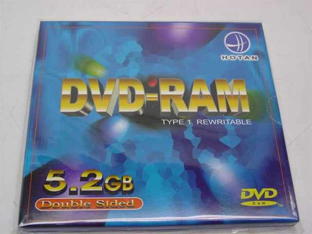 Hotan DVD-Ram 5.2GB Double Sided Type 1 Rewritable Disc