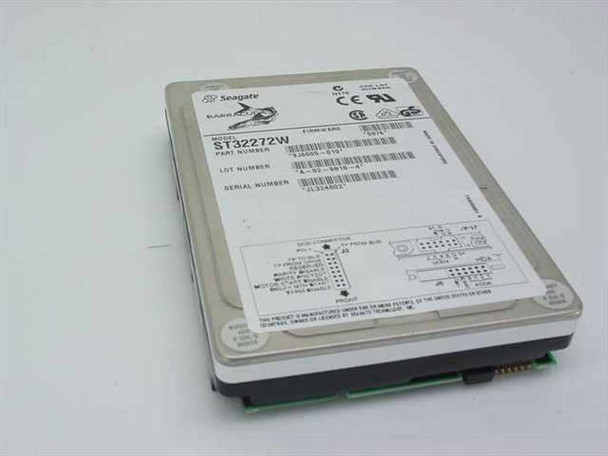 Seagate ST32272W 2.1GB 3.5" SCSI Hard Drive 68 Pin