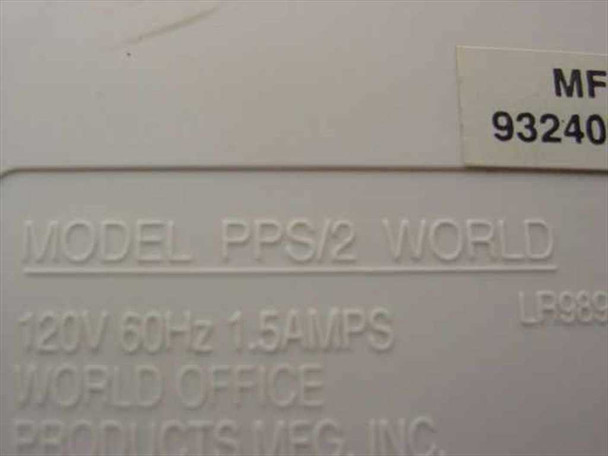 World PPS/4 Paper Shredder with stand