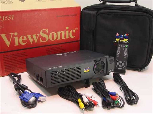 Viewsonic PJ551 LCD Projector 1024 x 768 High Resolution