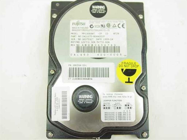 Compaq 6.4GB 3.5" IDE Hard Drive - Fujitsu MPC3064AT- 38 (166973-001)