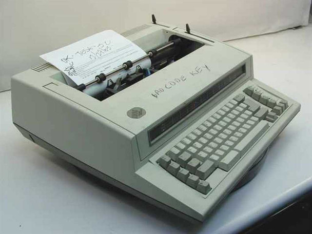 IBM 6781 Personal Wheelwriter Electric Typewriter for Parts