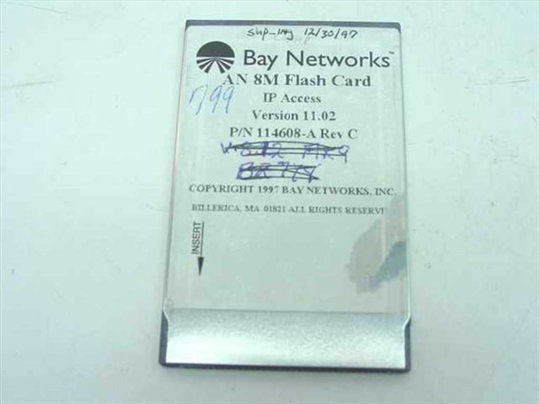 Bay Networks 114608-A 8MB Flash Card - IP Access 11.02 - Rev C