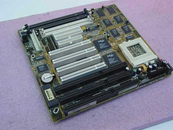 Pentium Socket 7 Motherboard 3 ISA 4 PCI AT Style Power Supply