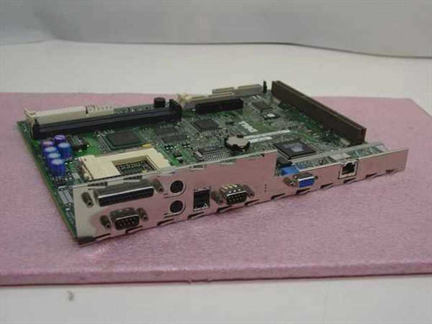 Dell MX-036XMT motherboard rear I/O panel view showing serial, parallel, PS/2, USB, VGA, and RJ-45 ports
