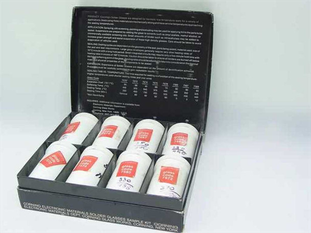Corning 75 Electronic Materials Solder Glasses Sample Kit