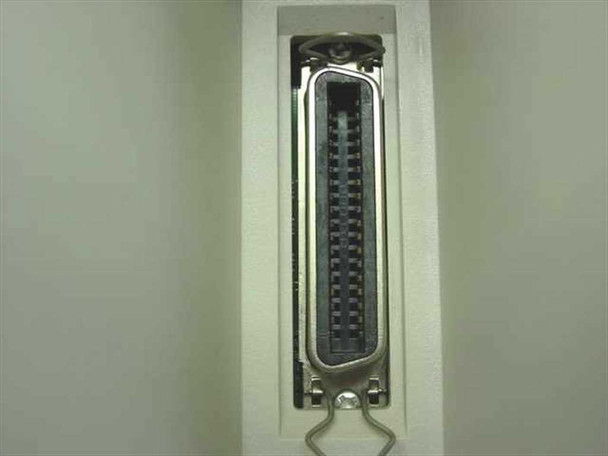 Lexmark Z31 printer rear parallel port (Centronics) connector close-up