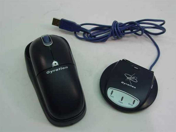 Gyration AS00258-003F 30-Ft. Remote Mouse, Charging Cradle & USB Mini Du