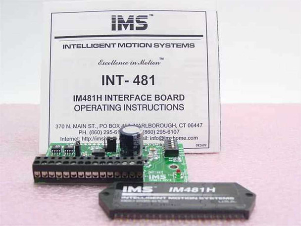 IMS IM481H Interface Board w/ INT481 plug-on Interface Board