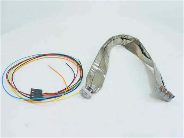 Included cables: multicolor wire harness with 6-pin connector and shielded ribbon cable with IDC connectors