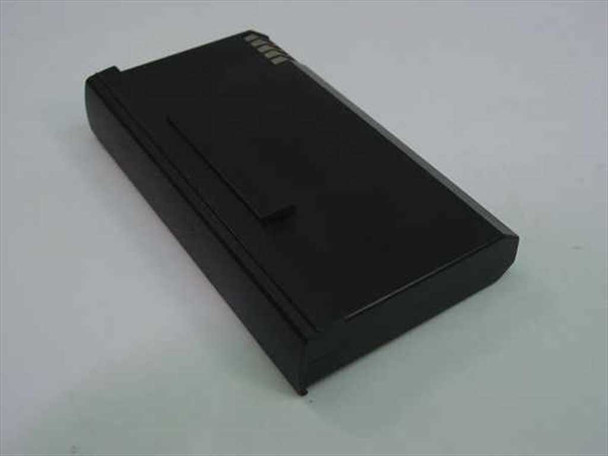 Sanyo 8HR-4/3AU Ni-MH battery pack — bottom and connector end view showing gold contact pins