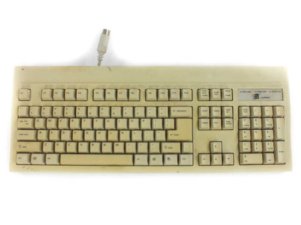 BTC LAK55XXK-A1 101-Key AT Keyboard with Windows Logo - LAK55XXXK-A1 - 5539KB