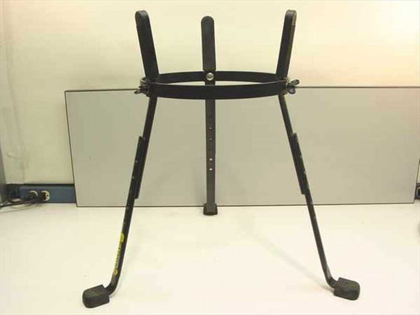 Steely-II Black Conga Drum Stand - Adjustable Steel