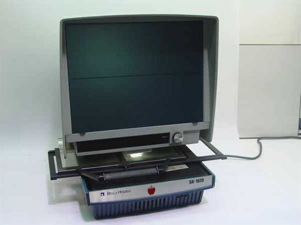 Bell & Howell SR-1020 Microfiche Reader with cover