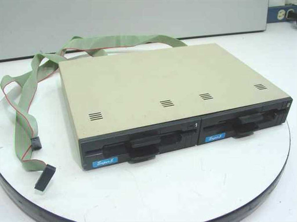 EI-EN Electronics Super 5 Dual 5.25" Floppy Drive for Apple II Series