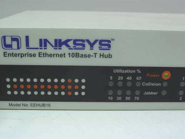 Linksys EEHUB16 16 Port Entetprise Ethernet 10Base-T Hub