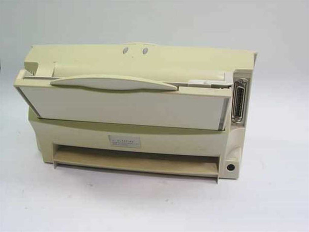 Canon BJC-250 Color Bubble Jet Printer rear view showing Centronics parallel port and paper output slot