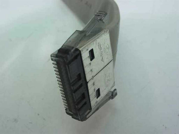 IBM 93F0533 cable close-up of 16-pin AMP connector end showing plastic housing and pin contacts