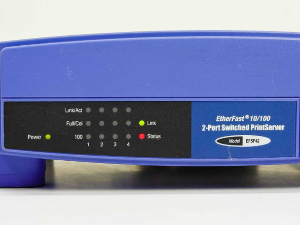 Linksys EFSP42 EtherFast 10/100 2-Port Print Server