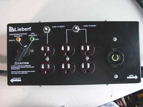 Liebert MP130E Micro POD Plug Outlet & Switch