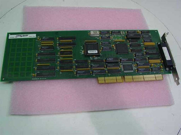 Star Gate Avanstar 100e 70125A-07 EISA multiport serial I/O card — full top view showing PCB, DIP chips, central controller IC, and DB-78 bracket connector