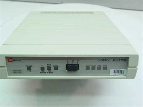 Kentrox D-Serv 78222 DSU/CSU – front panel close-up showing status LEDs and D-SERV DSU/CSU label