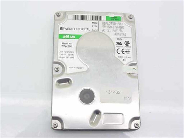 Western Digital WDAL2540-00h 540MB Laptop Hard Drive