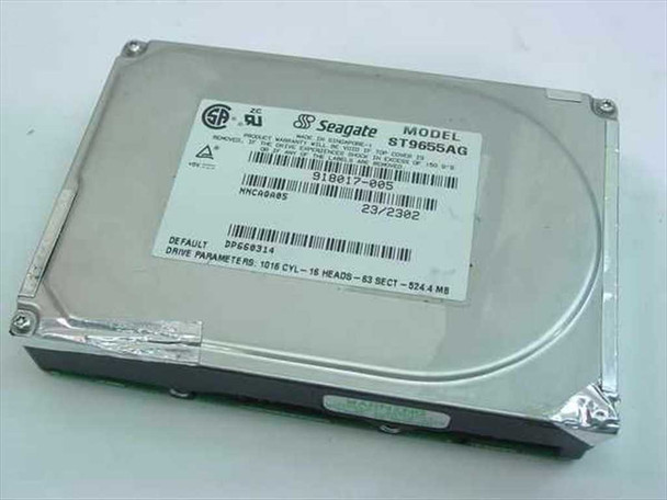 Seagate ST9655AG 524.4MB Laptop Hard Drive