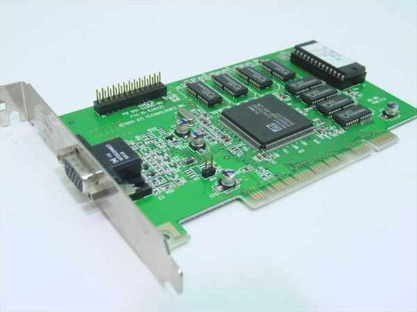 ATI 113-32100-105 Mach64 2MB PCI VGA Video Card 109-33300-00 1023300200