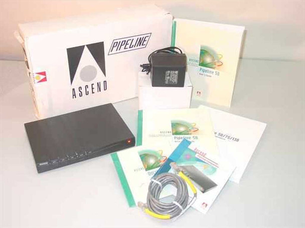 Ascend P50-1UBRI ISDN Modem with Power Supply in Original Box