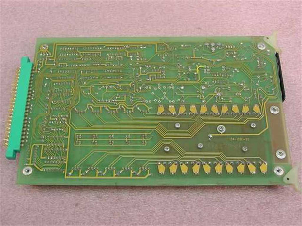 Omega Engineering OM104 – PCB reverse side view showing solder traces, board number 19-1328-52, and Vector R644 green edge connector