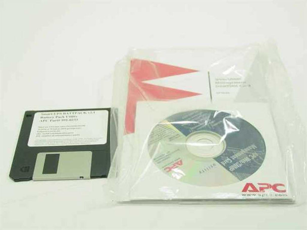 APC included accessories – Smart UPS Battery Pack Utility floppy disk (APC Part 998-0211), APC CD-ROM, and documentation packet
