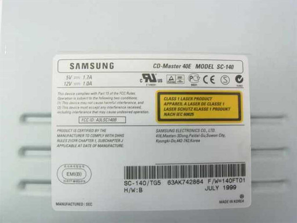 Samsung SC-140 40x IDE CD-ROM CD-Master 40E Grey Bezel