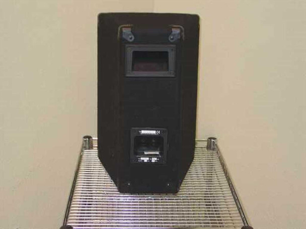 Laney CT10 speaker cabinet – rear panel view showing carry handle, connector recess, and port