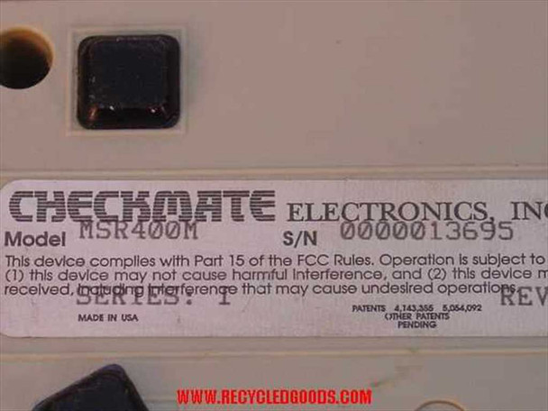 Checkmate Elect. MSR400M Check Processor/Slot Reader
