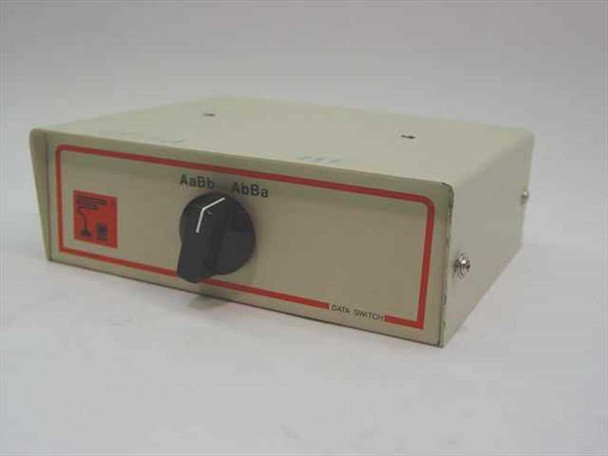 Senco 895484 AB Data Switch – front panel view showing rotary selector and AaBb AbBa labels