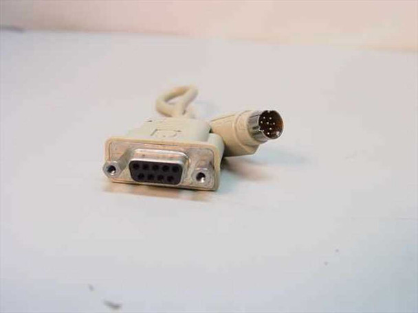 Cable Connector PS1 Keyboard Connector to DB9 Serial
