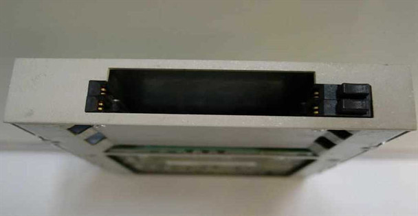 Dell SBI-D2P PCMCIA adapter – side/edge view showing Type II PC Card slot opening with gold contact pins
