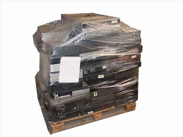 Various Pallet 1 Pallet of Defective VCRs for Parts