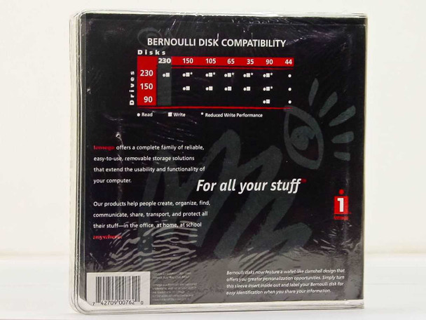 Bernoulli 230MB Bernoulli 230 Disk for 230 Drive