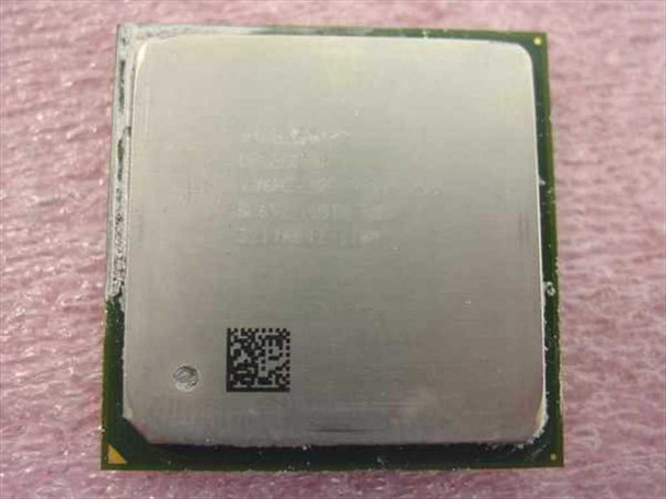 Intel Celeron SL69Z 1.7GHz Socket 478 processor — top IHS (integrated heat spreader) view with Intel branding label