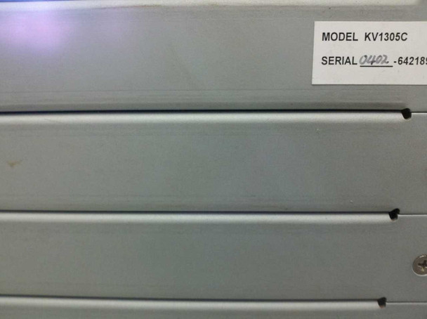 Black Box KV1305C module label showing model KV1305C with serial number visible