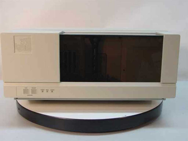 Conner or Gigatrend 8MM tape backup autoloader front view showing smoked window panel and front panel indicator lights