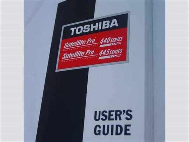 Toshiba Satellite Pro 440/445 Series User's Guide