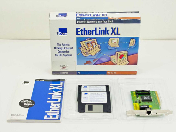 3COM 3C900-TPO PCI Etherlink card 10BASE-T RJ-45