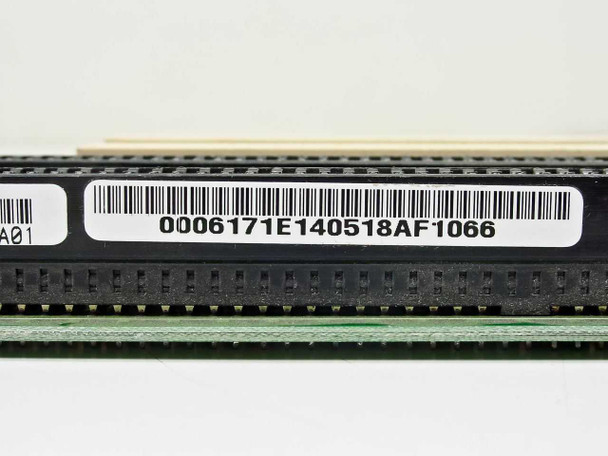 Dell 6171E Riser Card label close-up showing barcode and serial number 0006171E140518AF1066