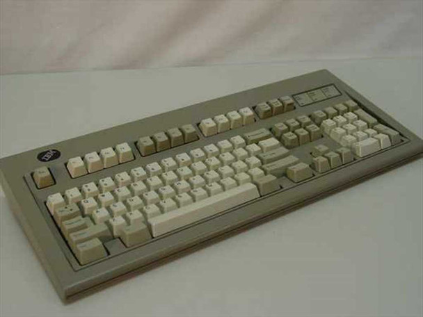 IBM 1394972 IBM Industrial PS/2 Keyboard 122 Key Silver on Bla