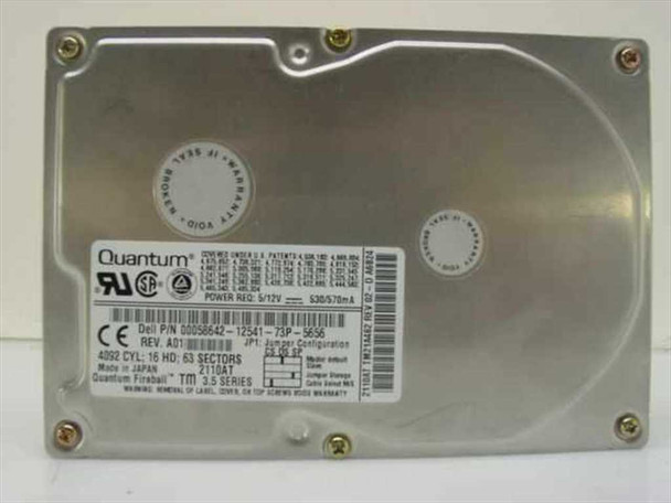 Dell 58642 2.1GB 3.5" IDE Hard Drive - Quantum 2110AT